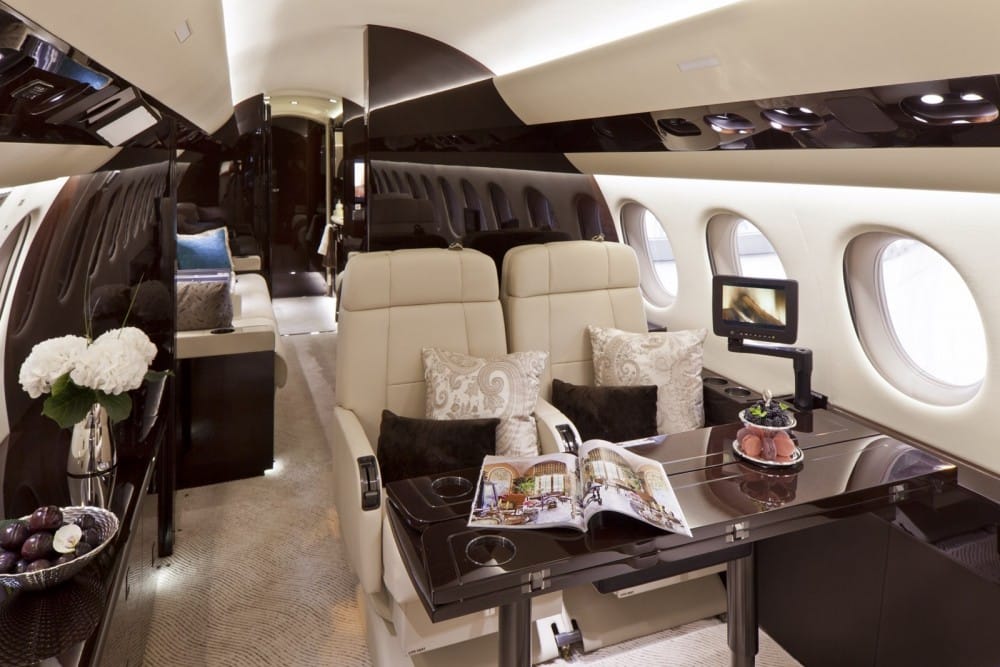 cabina Dassault Falcon 900 LX